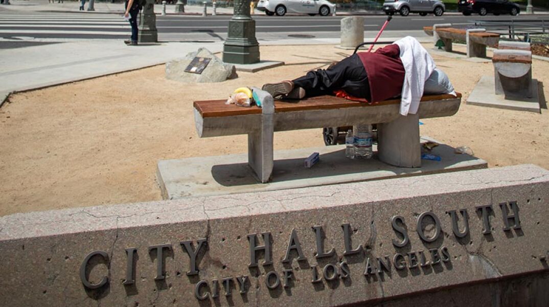 Άστεγος στο Λος Άντζελες, Καλιφόρνια