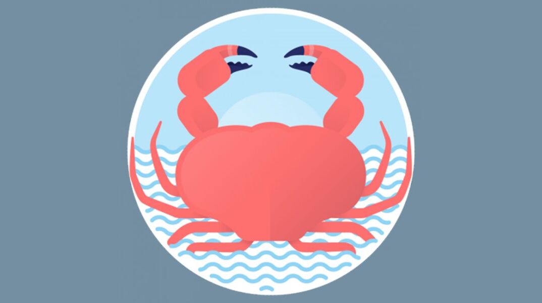 Εικονογράφηση για το ζώδιο του Καρκίνου