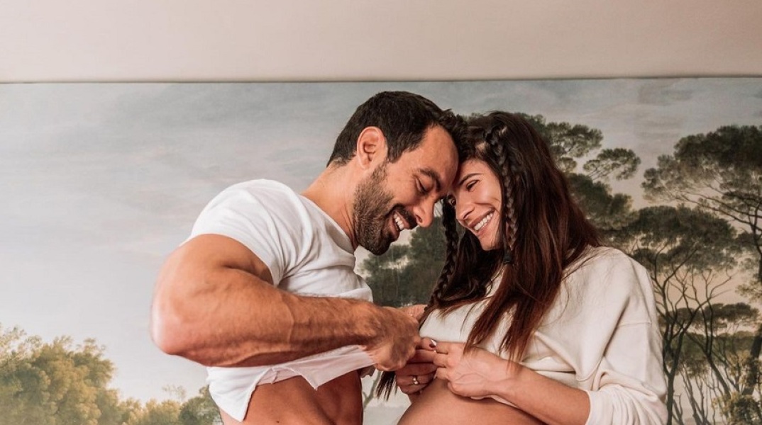 Ο Σάκης Τανιμανίδης και η Χριστίνα Μπόμπα