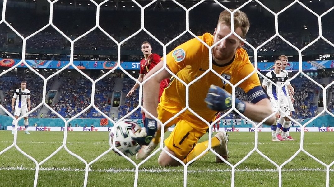 UEFA: Στιγμιότυπο από γκολ σε αγώνα του Euro 2020