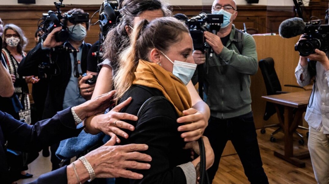 Η Βαλερί Μπακότ στο δικαστήριο©Twitter/@ajplus