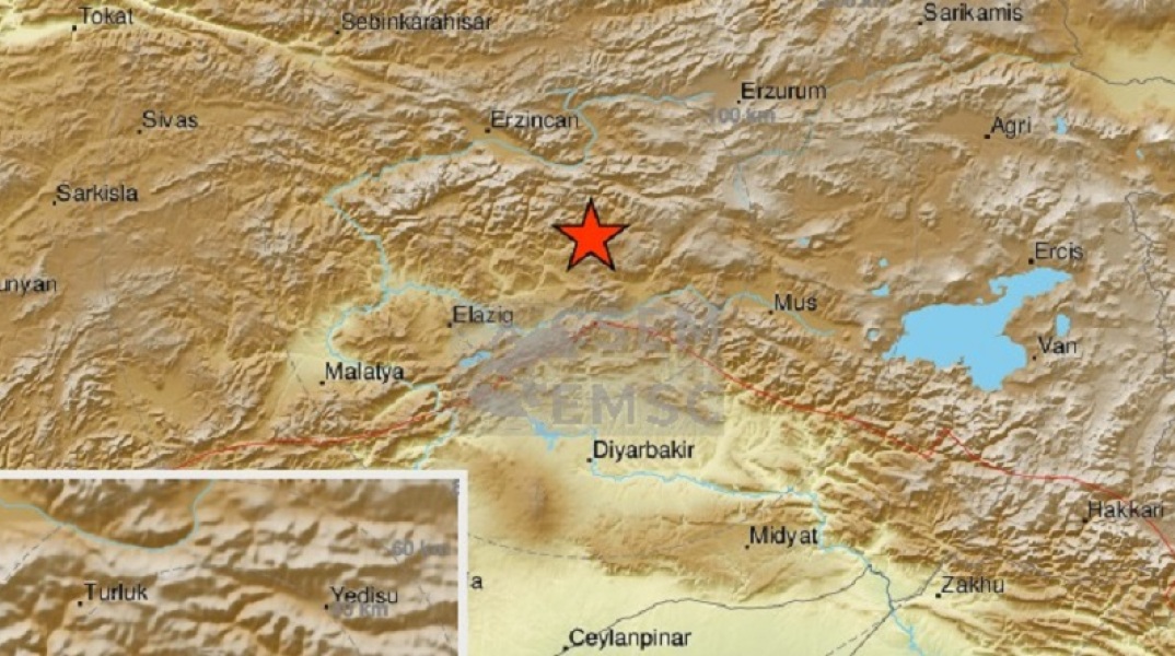 Η εκτίμηση του Ευρωμεσογειακού Ινστιτούτου για τον σεισμό στην Τουρκία