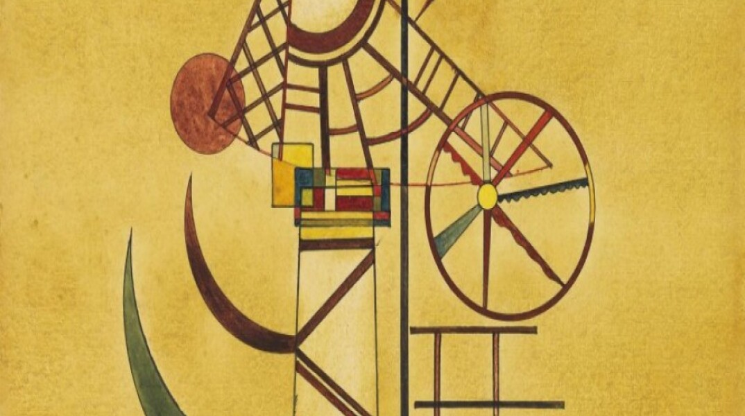 Ο πίνακας «Curved Tips» του Καντίνσκι που πουλήθηκε 1,33 εκατ. ευρώ