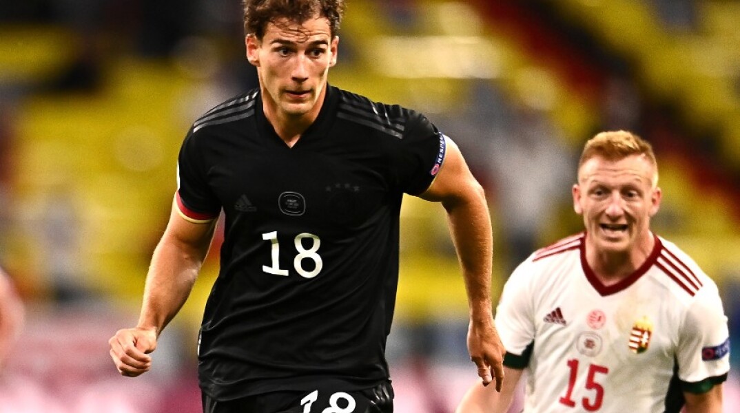 Στιγμιότυπο από την αναμέτρηση της Γερμανίας με την Ουγγαρία