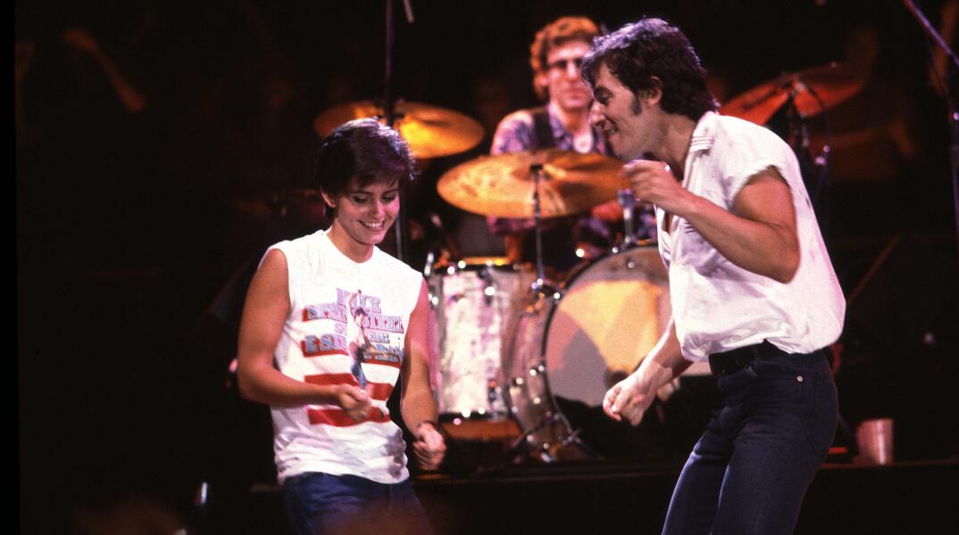 Bruce Springsteen και Courtney Cox
