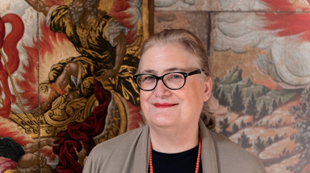 H Αικατερίνη Δελλαπόρτα, διευθύντρια του Βυζαντινού & Χριστιανικού Μουσείου