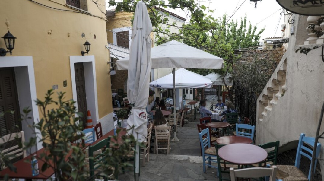 Εστιατόριο στην Πλάκα © Eurokinissi/ΠΑΝΑΓΟΠΟΥΛΟΣ ΓΙΑΝΝΗΣ