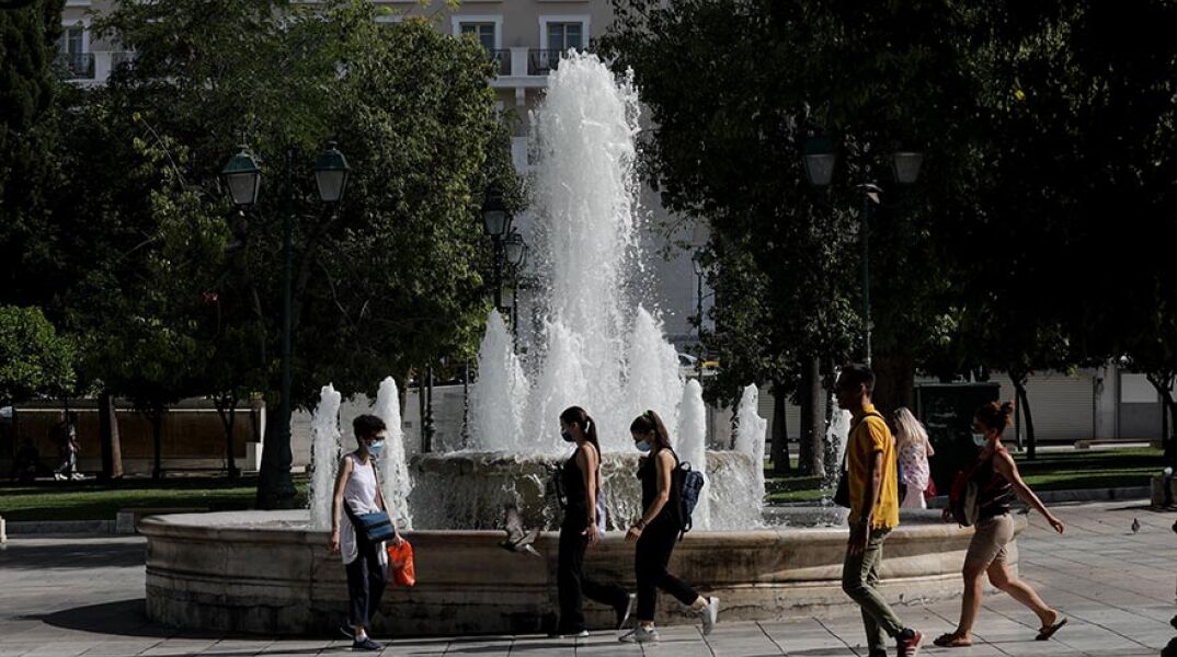 Στιγμιότυπα απο το κέντρο της Αθήνας