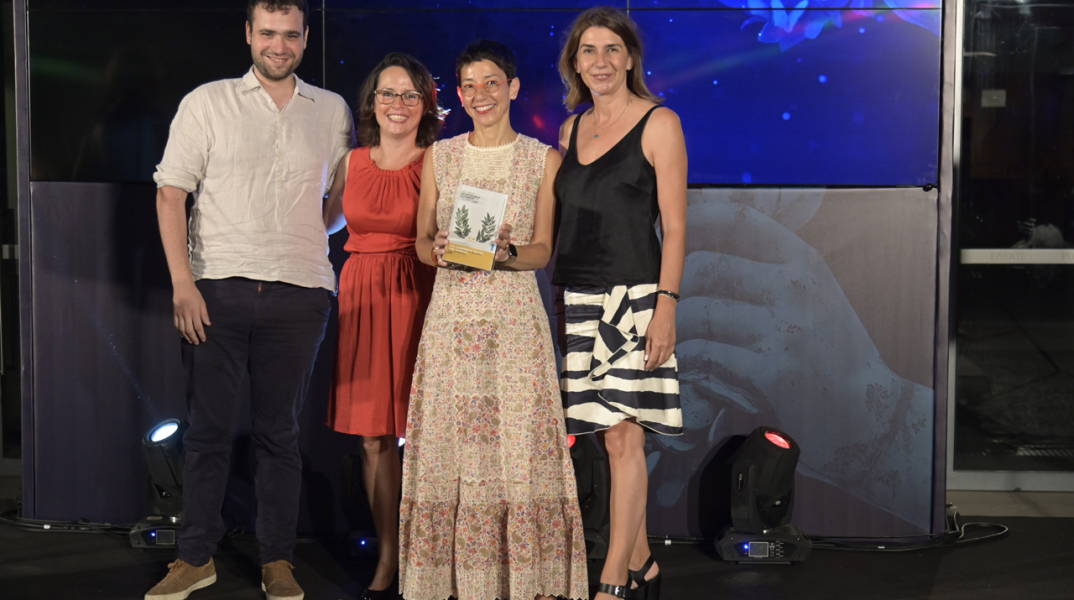 Ηλίας Ελευθεριάδης, Foundation and Sustainability Trainee, Κατερίνα Σιπητάνου, Head of Corporate Affairs, Μαρία Σκάγκου, Legal & External Affairs Director, Αλεξάνδρα Παπανικολάου, Foundation Lead