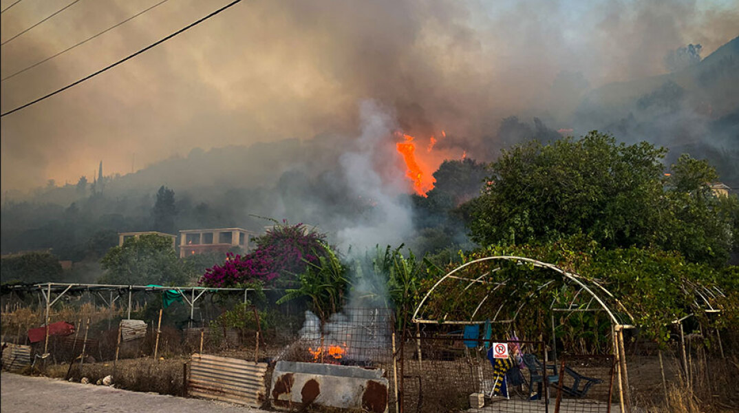 Φωτιά στην Κεφαλονιά (ΦΩΤΟ ΑΡΧΕΙΟΥ)