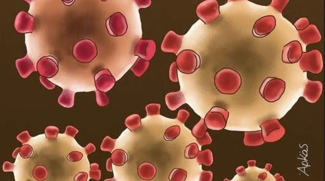 Αρκάς - Νέο σκίτσο για τους ανεμβολίαστους