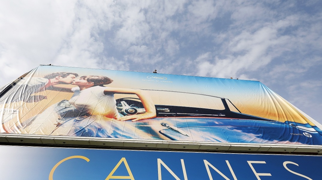 Outdoor διαφήμιση στις Κάνες για το Φεστιβάλ Κινηματογράφου 