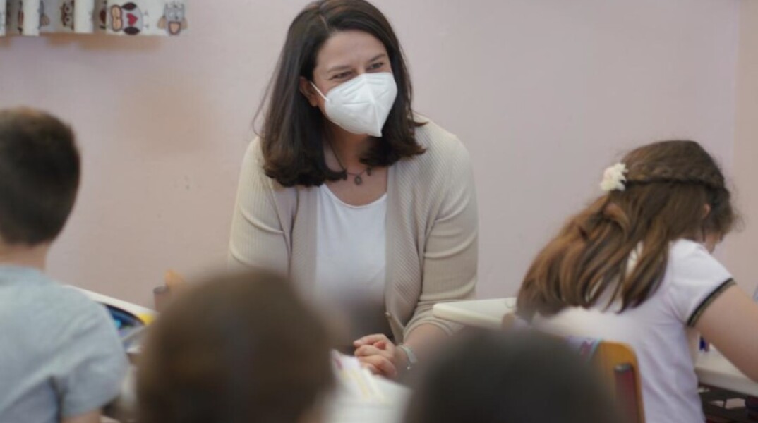 Η υπουργός Παιδείας, Νίκη Κεραμέως © Eurokinissi