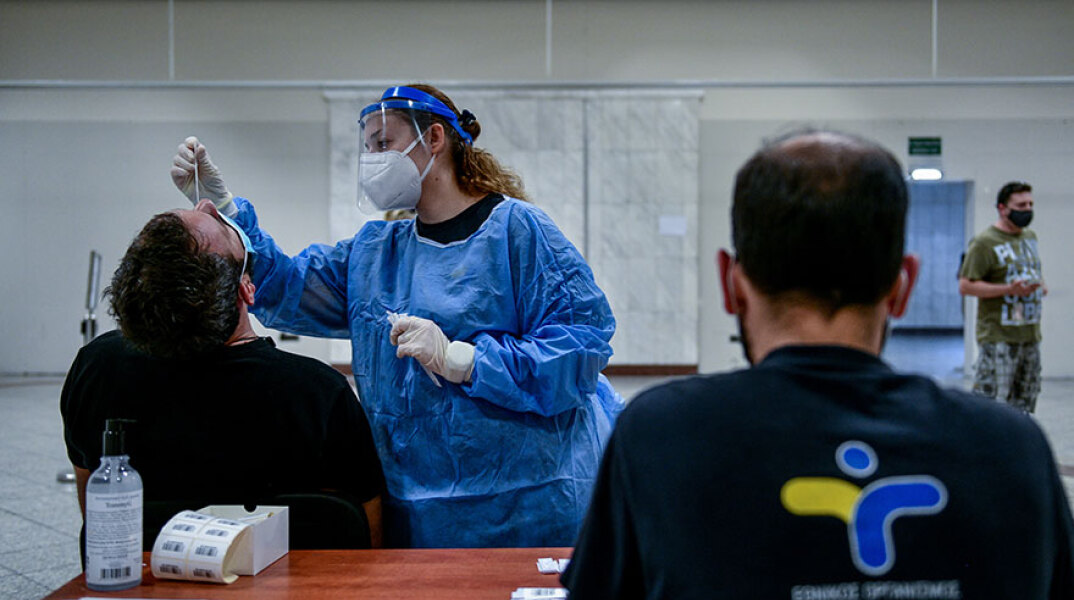 Δωρεάν rapid test για κορωνοϊό στο Μετρό «Σύνταγμα»