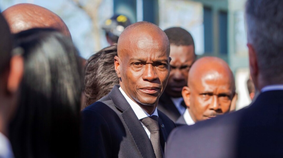 ο Πρόεδρος της Αϊτής από το 2017, Ζοβενέλ Μοΐζ © EPA / Jean Marc Herve Abelard