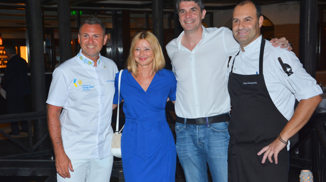 Bridging Flavors: Crete meets Ukraine: δείπνο πολιτισμών στο Aldemar Royal Mare