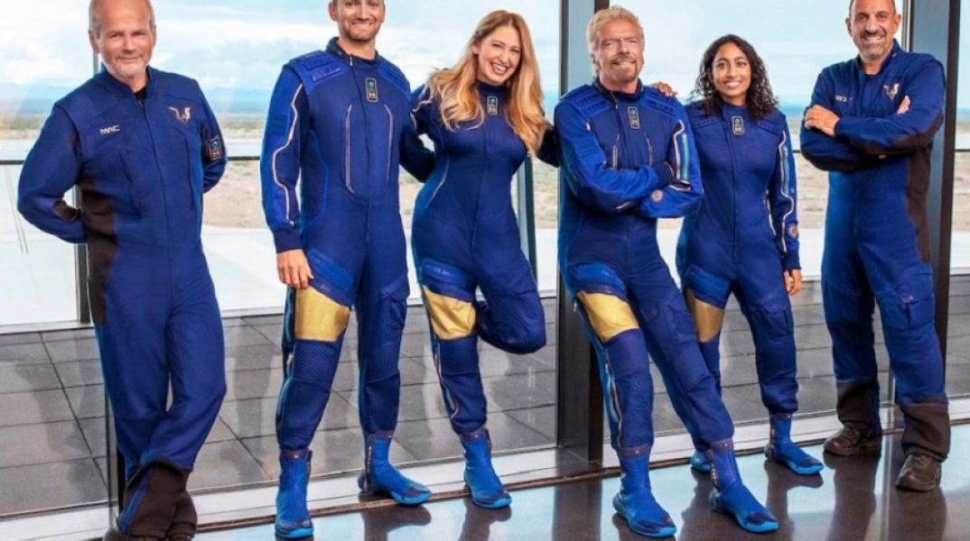 Virgin Galactic: Ταξίδι στο Διάστημα ο Ρίτσαρντ Μπράνσον 