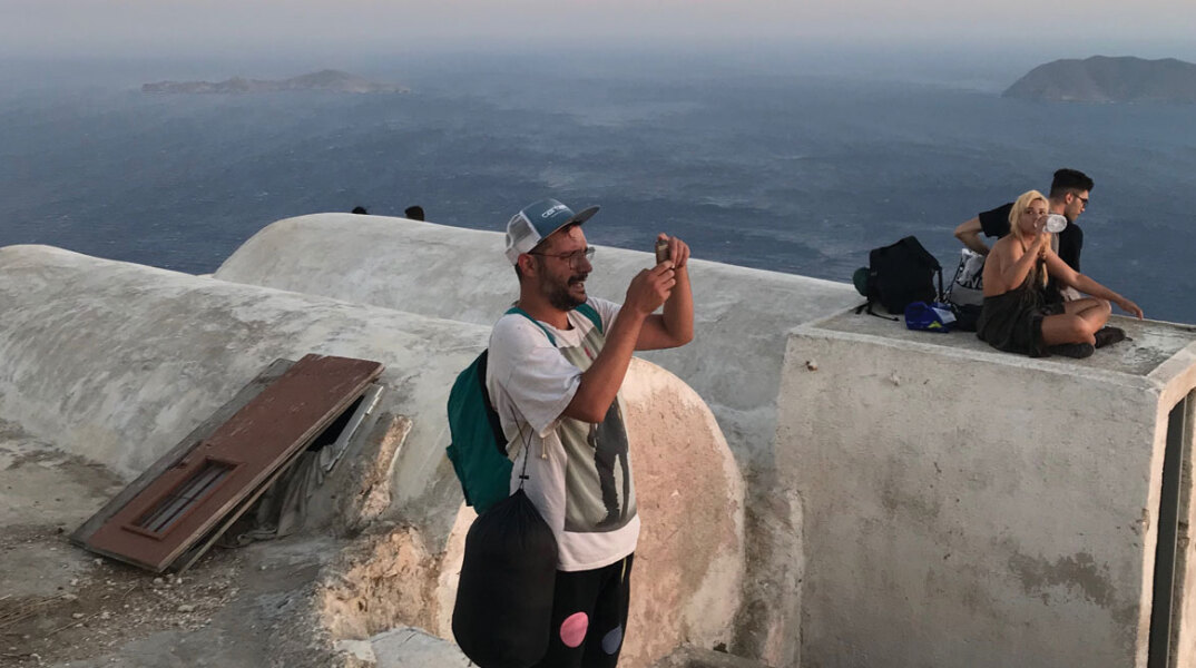 Ο Παύλος Χάππιλος στην Ανάφη