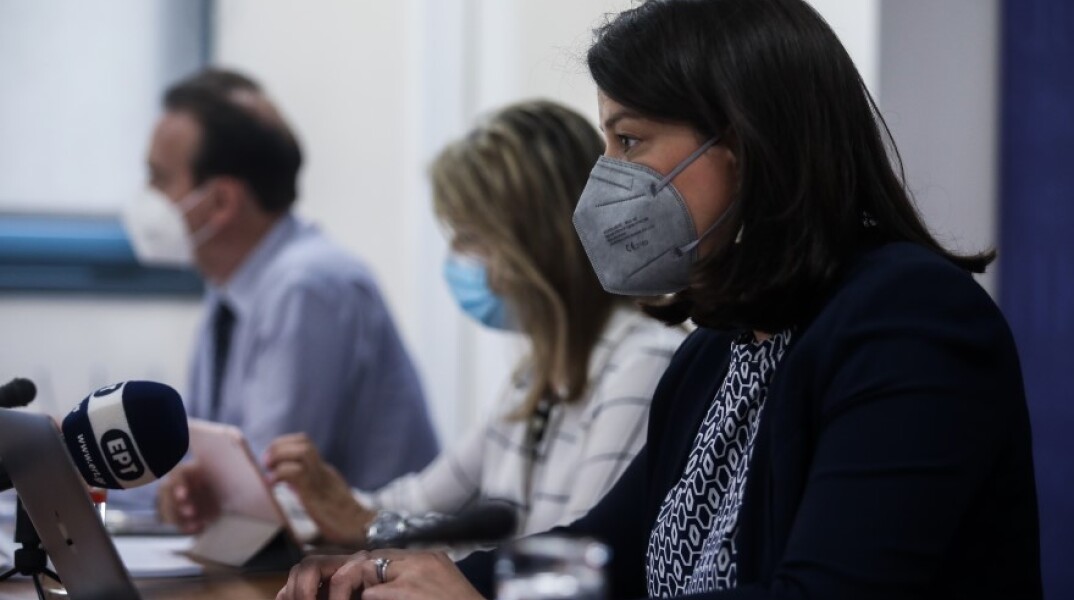 Η υπουργός Παιδείας, Νίκη Κεραμέως © Eurokinissi / ΣΩΤΗΡΗΣ ΔΗΜΗΤΡΟΠΟΥΛΟΣ - Θα λειτουργήσουν κανονικά τα σχολεία