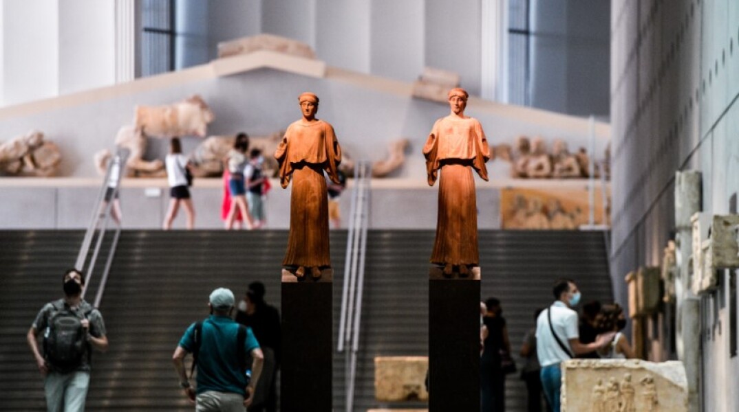 Στογμιότυπα από το Μουσείο της Ακρόπολης © EUROKINISSI- Ξεκινούν τα πρώτα 12 έργα από το Ταμείο Ανάκαμψης