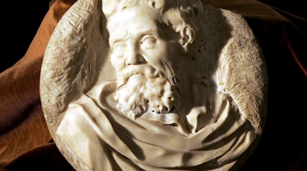 Γλυπτό του Μιχαήλ Άγγελου που πιστεύεται ότι είναι αυτοπροσωπογραφία του