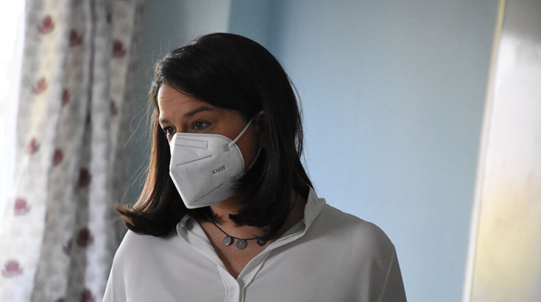 Η υπουργός Παιδείας Νίκη Κεραμέως