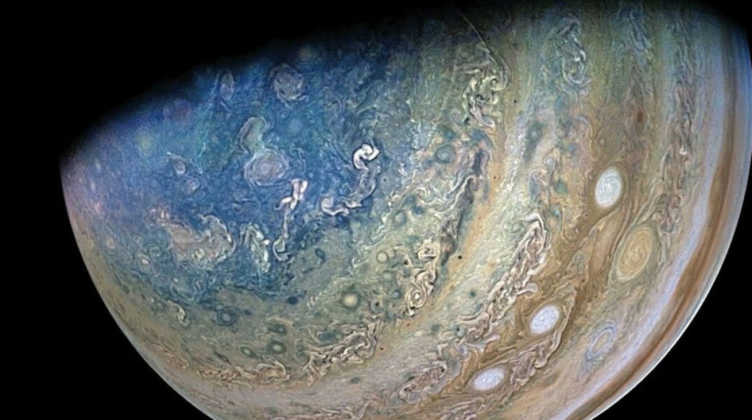 Το Juno δείχνει πώς είναι ο Δίας και ο δορυφόρος του, Γανυμήδης, με τη NASA να δημοσιεύει βίντεο με μουσική by Vangelis