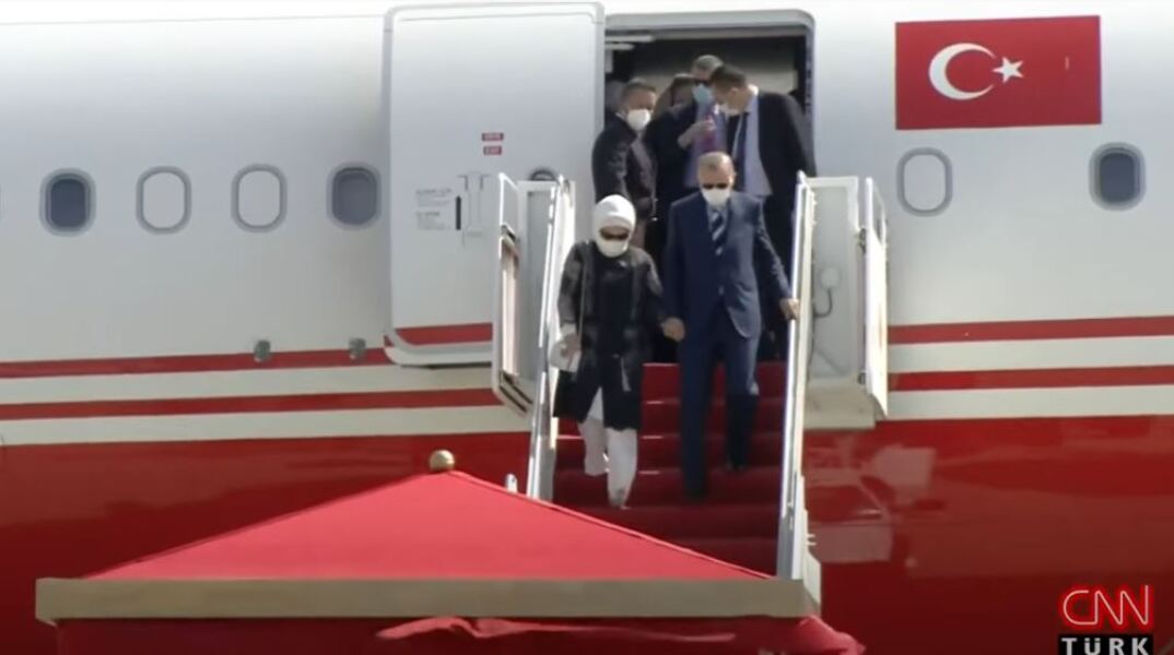 Στα Κατεχόμενα ο Τούρκος πρόεδρος, Ρετζέπ Ταγίπ Ερντογάν