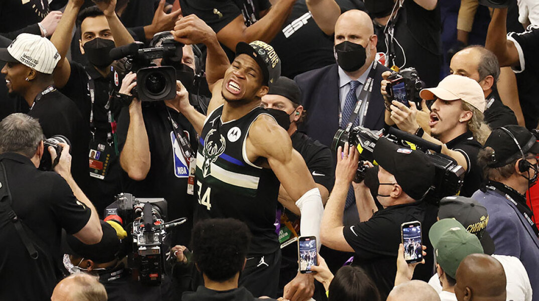 Γιάννης Αντετοκούνμπο, ο νέος πρωταθλητής του NBA με τους Μιλγουόκι Μπακς