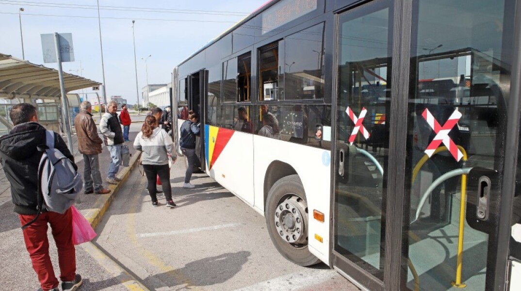 Λεωφορείο στη Θεσσαλονίκη © EUROKINISSI / ΚΩΝΣΤΑΝΤΙΝΙΔΗΣ ΓΙΩΡΓΟΣ