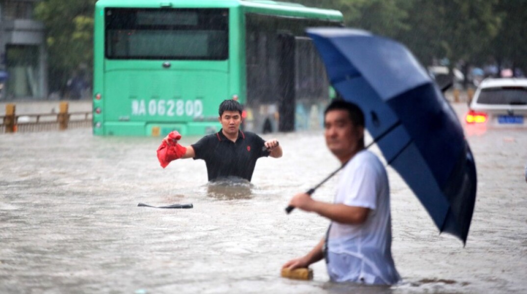 Πλημμύρες στην Κίνα