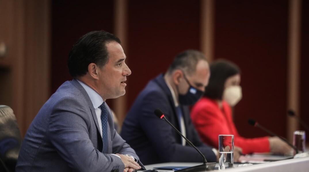 ο υπουργός Ανάπτυξης και Επενδύσεων Άδωνις Γεωργιάδης © EUROKINISSI / ΣΩΤΗΡΗΣ ΔΗΜΗΤΡΟΠΟΥΛΟΣ