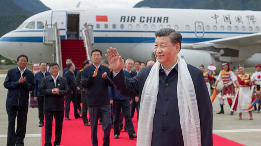 Ο Σι Τζινπίνγκ, πρόεδρος στην Κίνα, πραγματοποίησε επίσκεψη για πρώτη φορά στο Θιβέτ