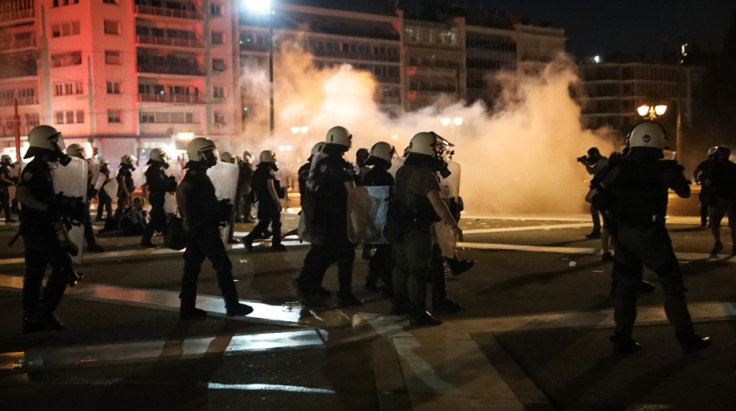 Επεισόδια στο κέντρο της Αθήνας