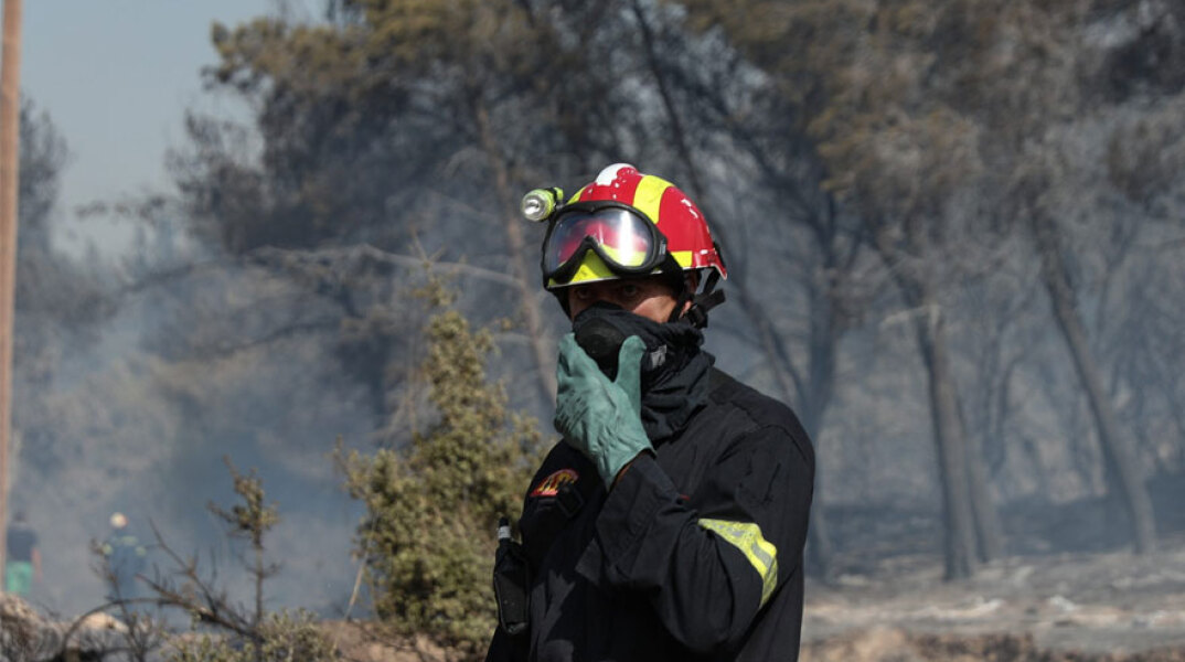 Πυροσβέστες σε δασική πυρκαγιά (ΦΩΤΟ ΑΡΧΕΙΟΥ) - Εκκενώθηκε οικισμός στην Αργολίδα καθώς μαίνεται η φωτιά
