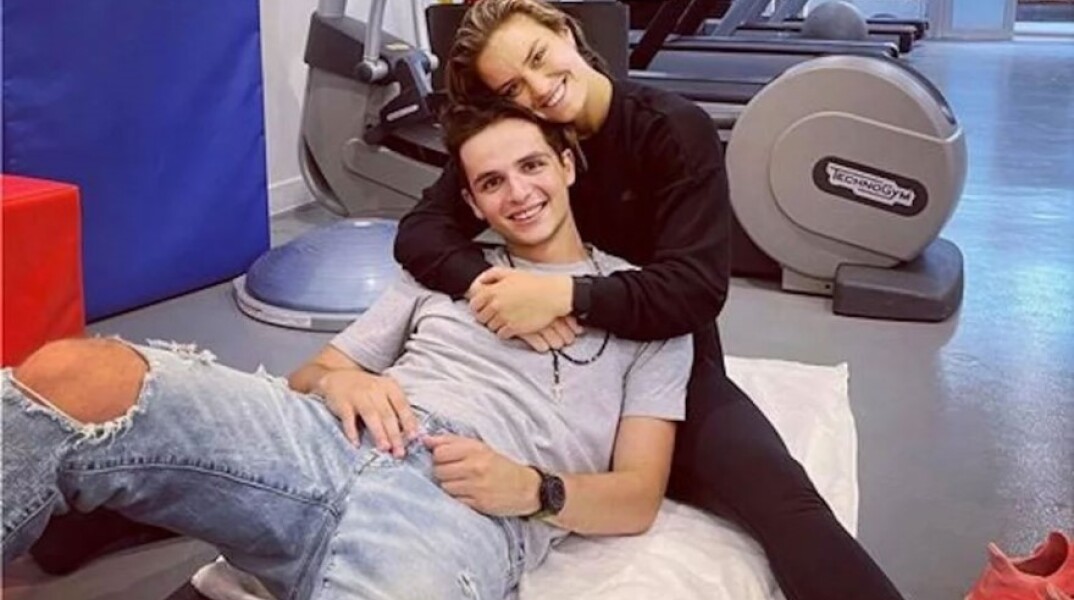 O Κωνσταντίνος Μητσοτάκης με την Ελληνίδα πρωταθλήτρια, Μαρία Σάκκαρη © Instagram