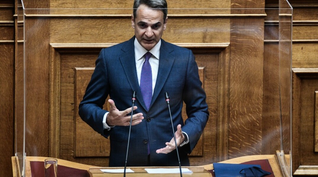 Ο πρωθυπουργός της Ελλάδας Κυριάκος Μητσοτάκης