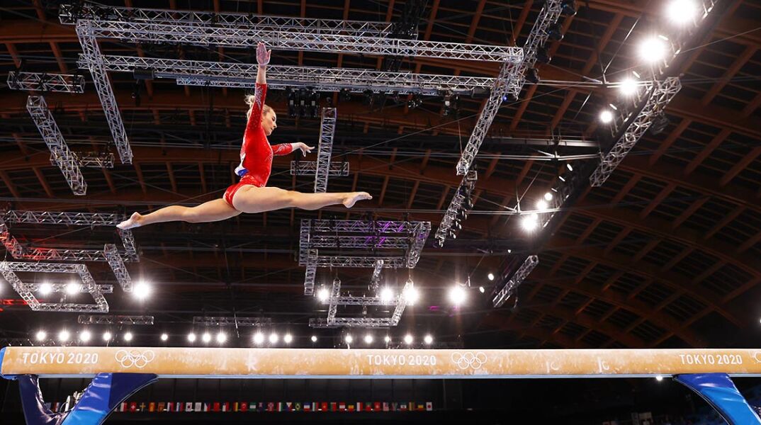 Η Mykayla Skinner στους Ολυμπιακούς του Τόκιο 2021