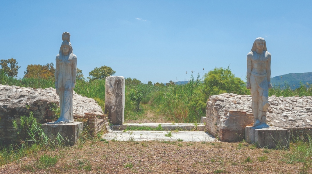 Ιερό Αιγυπτίων Θεών, Νέα Μάκρη