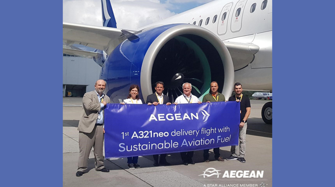 Η AEGEAN παρέλαβε ένα ακόμη αεροσκάφος Α321neo