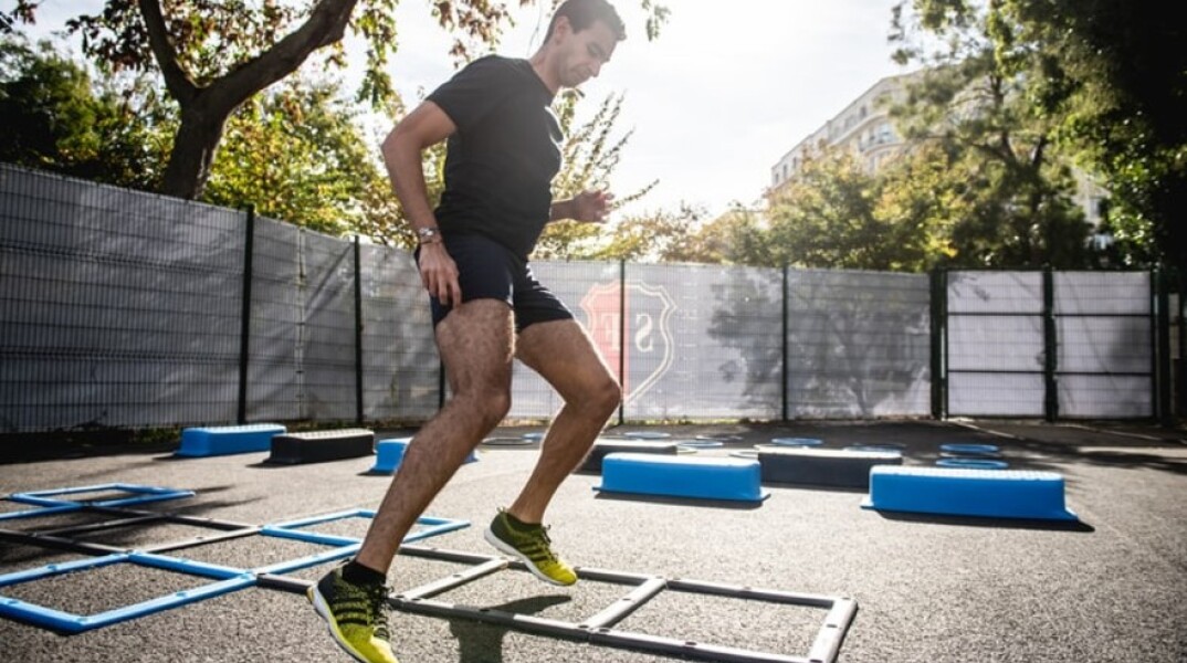 Άσκηση σε εξωτερικό χώρο