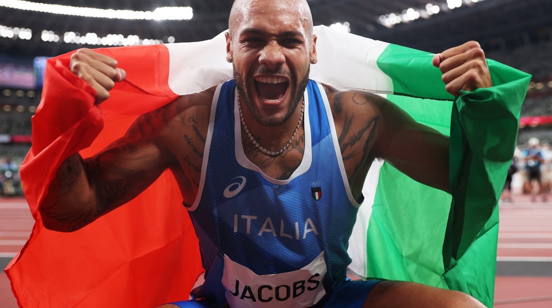 Τόκιο 2020: Νέος χρυσός Ολυμπιονίκης στα 100 μέτρα ανδρών με επίδοση 9.80. ο Μάρσελ Τζέικομπς από την Ιταλία