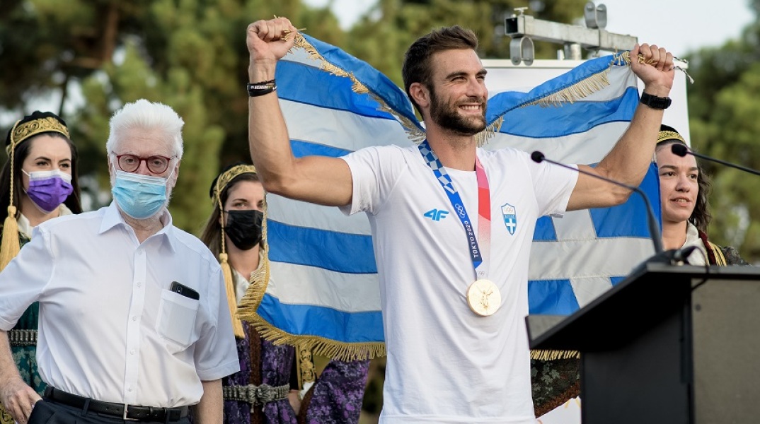 Ο χρυσός Ολυμπιονίκης, Στέφανος Ντούσκος, στα Ιωάννινα