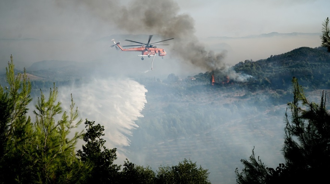 Φωτιά στην Αρχαία Ολυμπία