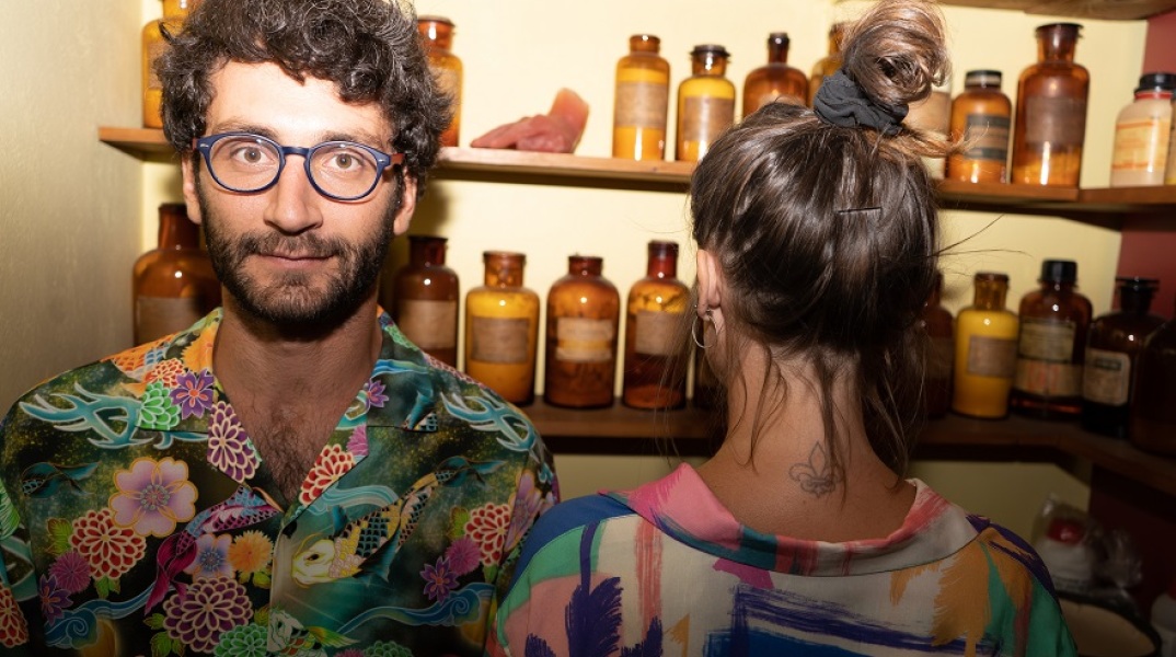 Ο Kώστας Ζιγκερίδης και η Αναστασία Κότσαλη