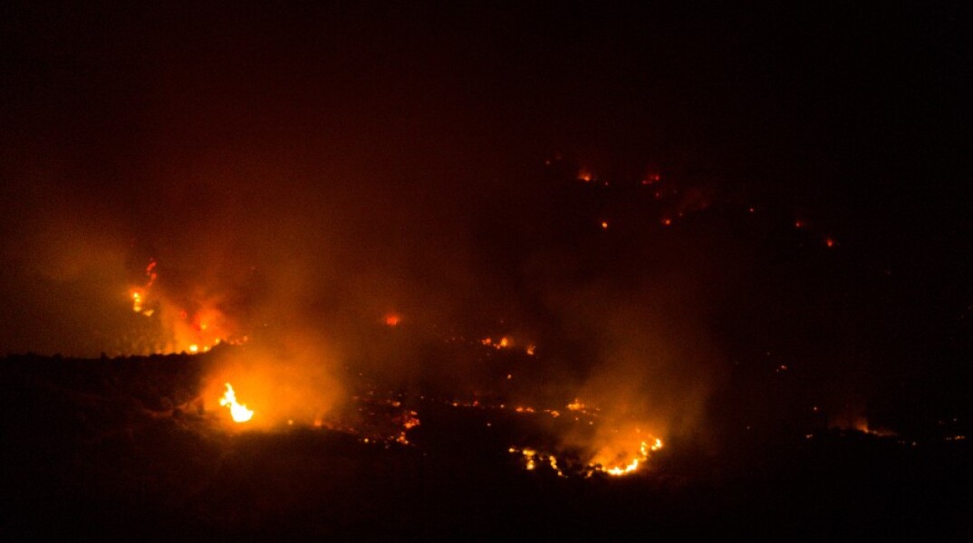 Φωτιά στην Αρχαία Ολυμπία
