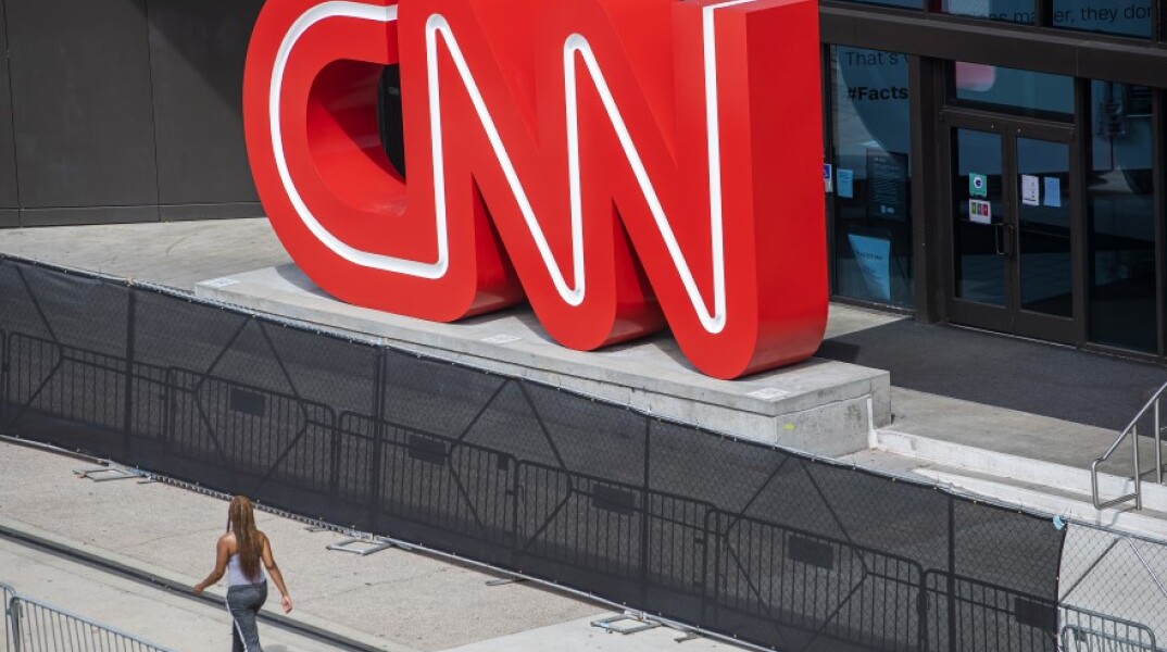 Τα γραφεία του CNN στην Αμερική © EPA / ERIK S. LESSER