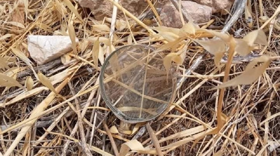 Μεγεθυντικός φακός εντοπίστηκε στον Υμηττό