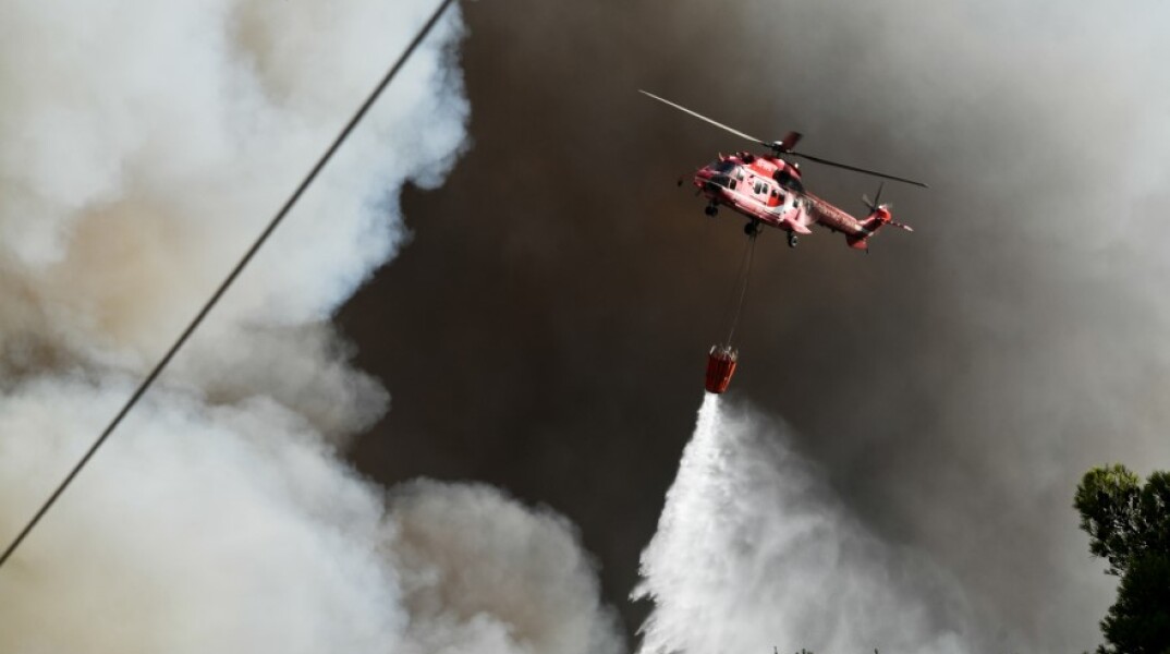 Φωτιά στην Αττική © EUROKINISSI