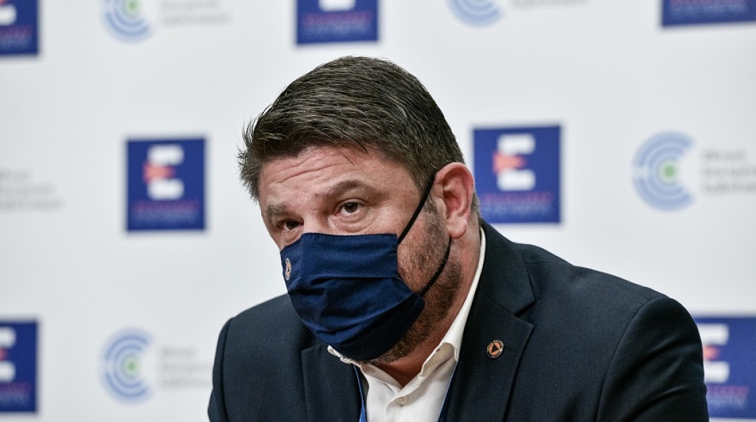 Ο υφυπουργός Πολιτικής Προστασίας, Νίκος Χαρδαλιάς